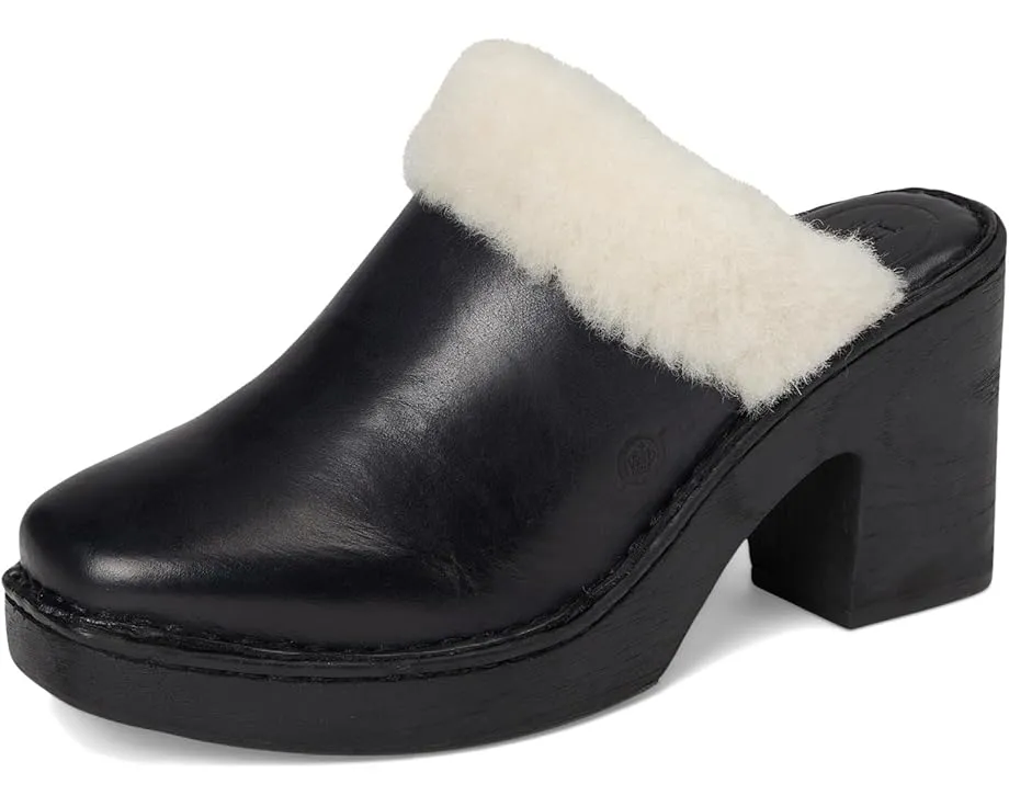 Ботильоны Born Hope на квадратном каблуке с подкладкой из натурального меха