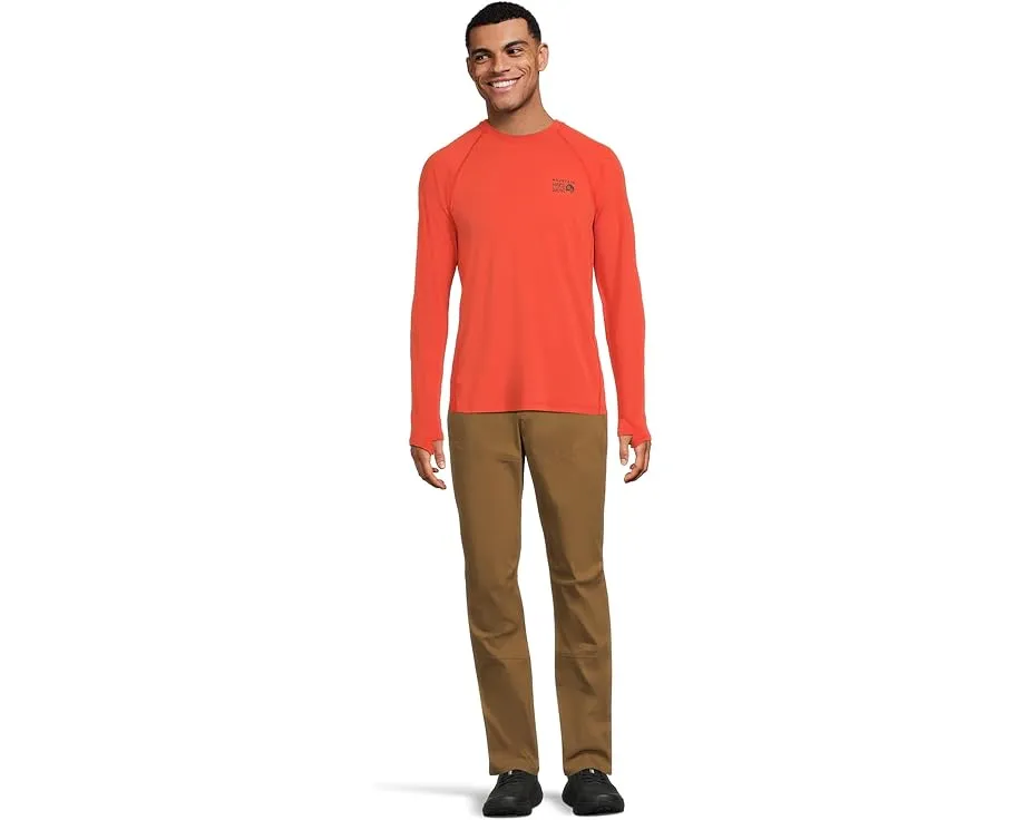 Футболка Mountain Hardwear Crater Lake с длинным рукавом и отверстиями для большого пальца