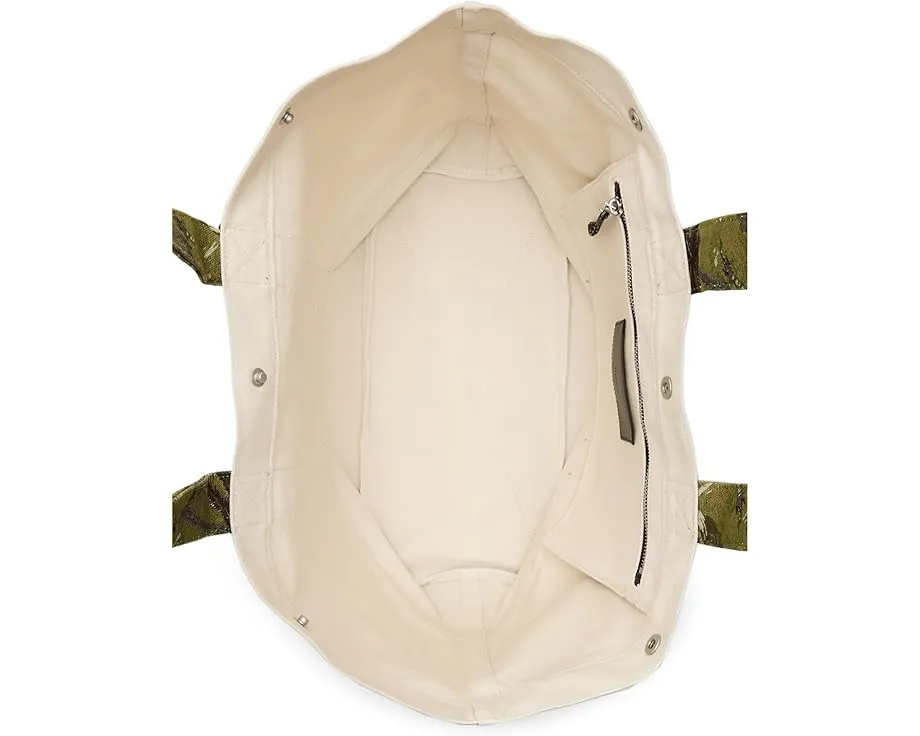 AllSaints Пляжная сумка тоут Jett с принтом и карманами