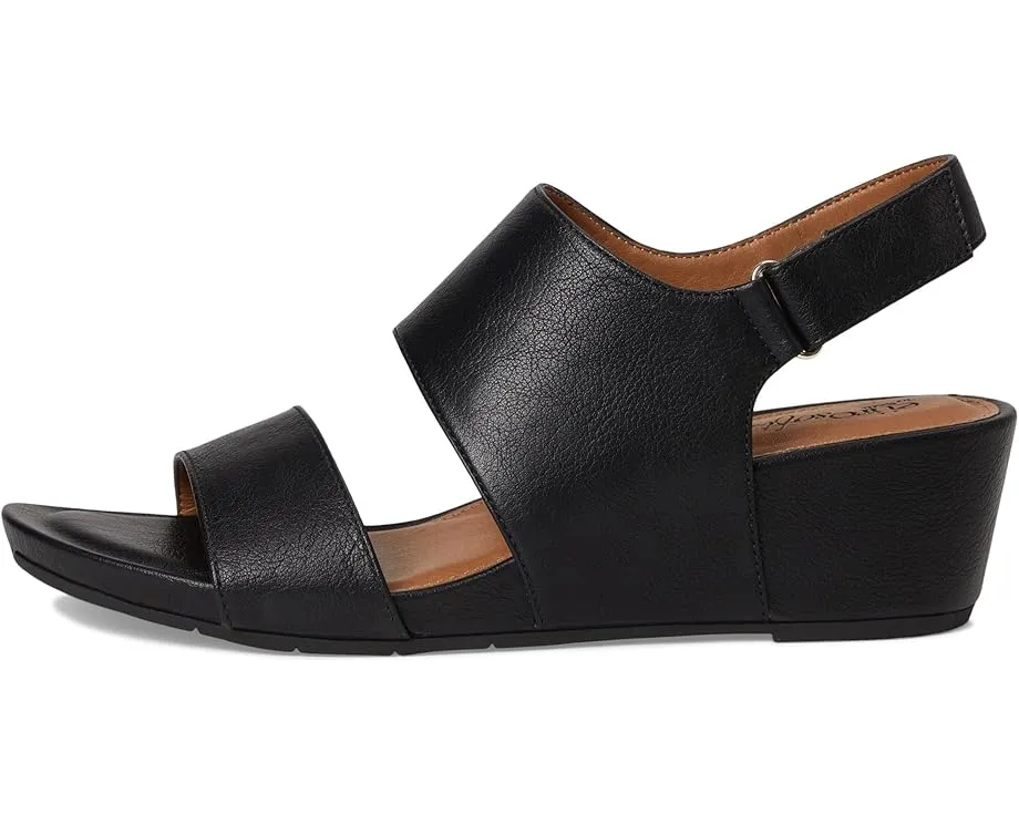 Сандалии Reba на танкетке с регулируемой пяткой и пробковой отделкой EuroSoft