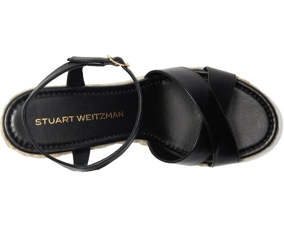 Эспадрильи Stuart Weitzman Dayna Espadrille Wedge на танкетке с ремешком на щиколотке