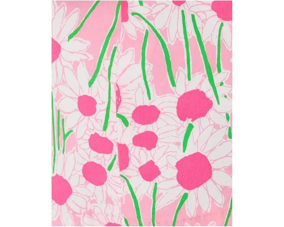 Детское платье Mini Delores от Lilly Pulitzer без рукавов с цветочным принтом