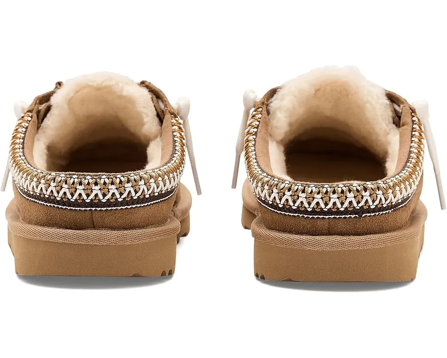Детские тапочки UGG Kids Tasman Mule с подкладкой UGGplush и подошвой из сахарного тростника