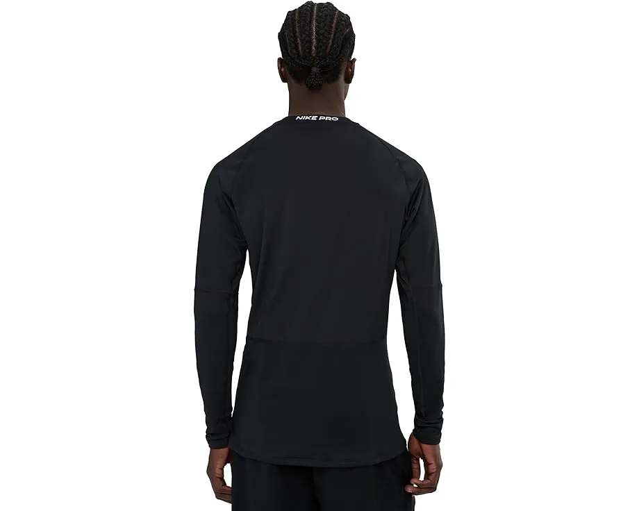 Nike Pro Top Warm лонгслив из френч терри с технологией Dri-FIT