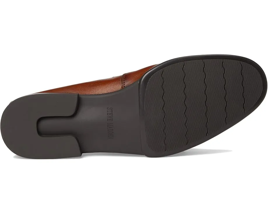 Пенни лоферы Steve Madden Belleaire из кожи с квадратным каблуком