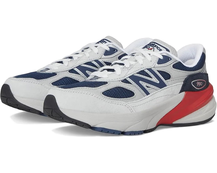 Детские кроссовки New Balance 990v6 с технологией FuelCell и кожаным верхом