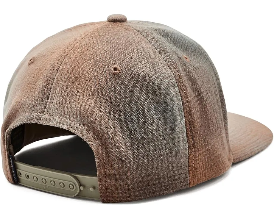 Plaid Flat Brim Hat