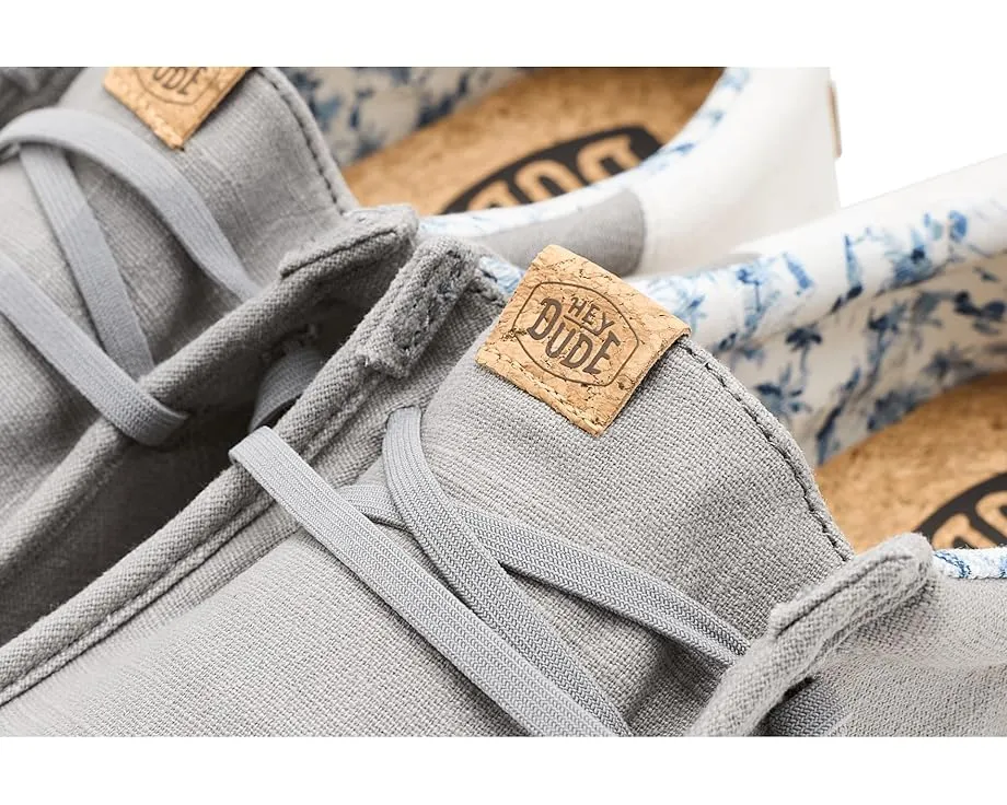 Кроссовки Hey Dude Wally Funk Summer Stitch с хлопковым верхом