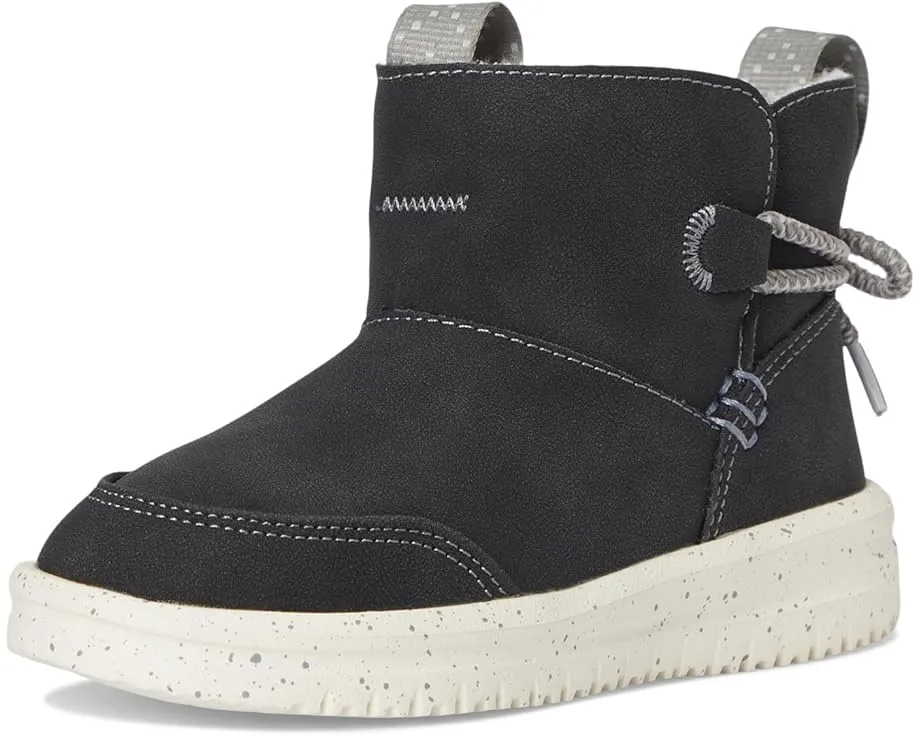 Hey Dude Kids Camden Bow Boots Cozy детские сапожки с искусственным мехом и бантом