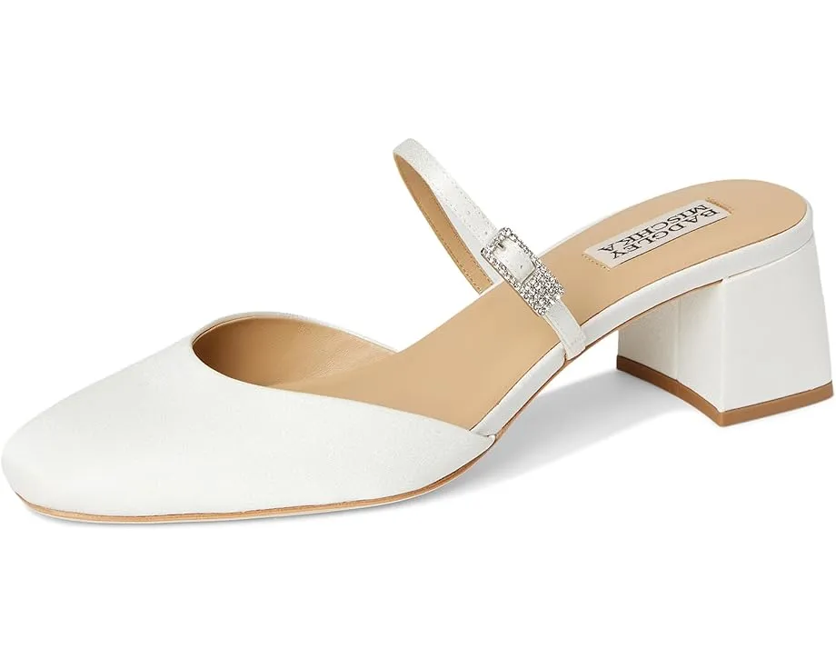 Туфли Badgley Mischka Valarie на квадратном каблуке с ремешком Mary Jane и украшенной пряжкой