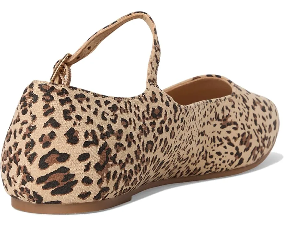 Балетки Journee Collection Carrie с ремешком и пряжкой из велюровой замши