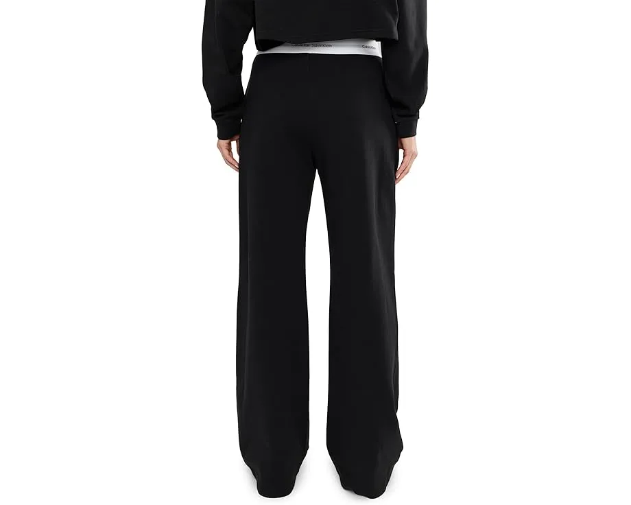Широкие брюки Calvin Klein Underwear из джерси с логотипом на резинке