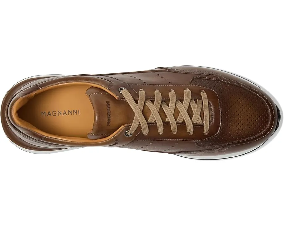 Кроссовки Magnanni Bravo из кожи с мягкой стелькой и круглым носком