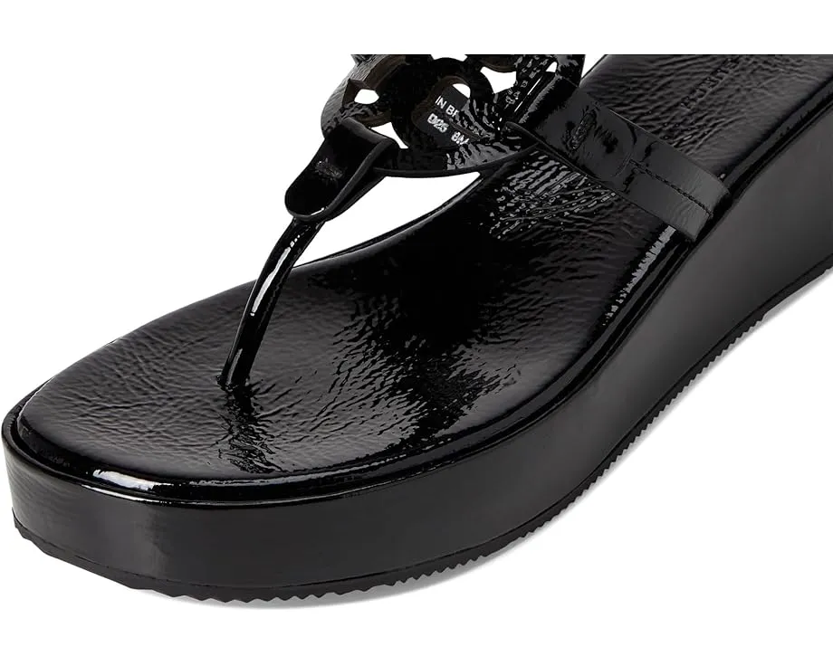 Босоножки Tory Burch Miller Wedge 25Mm на платформе с кожаным верхом