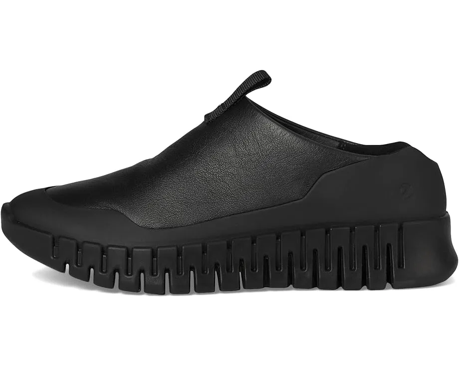 Кроссовки ECCO Gruuv Slip-On из мягкой кожи с эластичными шнурками