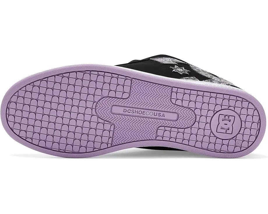 Кроссовки DC Court Graffik из натуральной кожи с амортизирующей стелькой