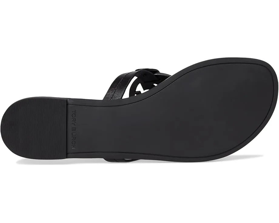 Босоножки Tory Burch Metal Miller из натуральной кожи с логотипом