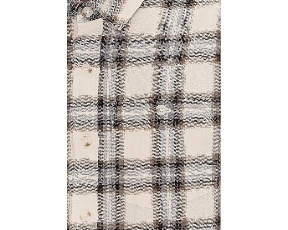 Рубашка Liverpool Los Angeles с длинным рукавом и фигурной кокеткой на пуговицах