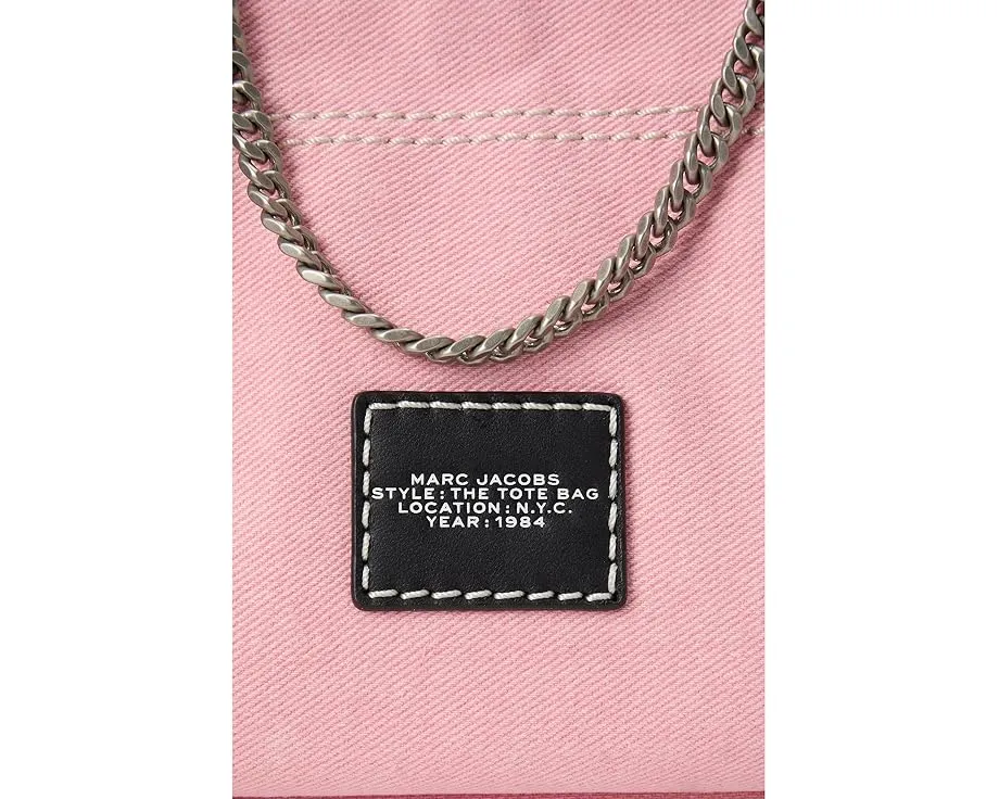 Сумка-тоут Marc Jacobs Denim Chain через плечо из денима с цепочкой