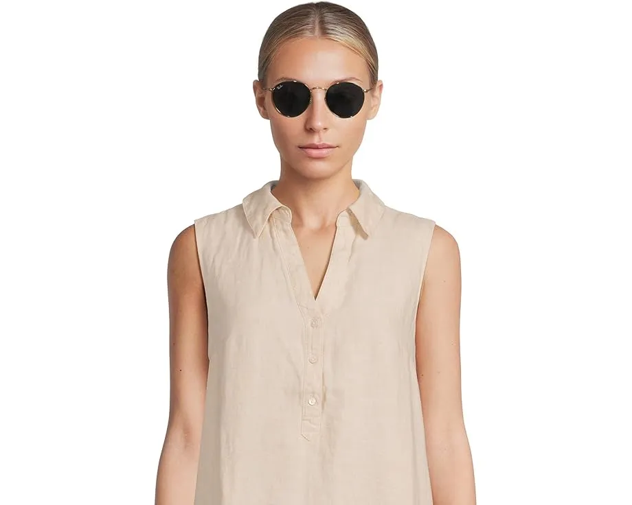 Солнцезащитные очки Ray-Ban Round Metal с круглой оправой