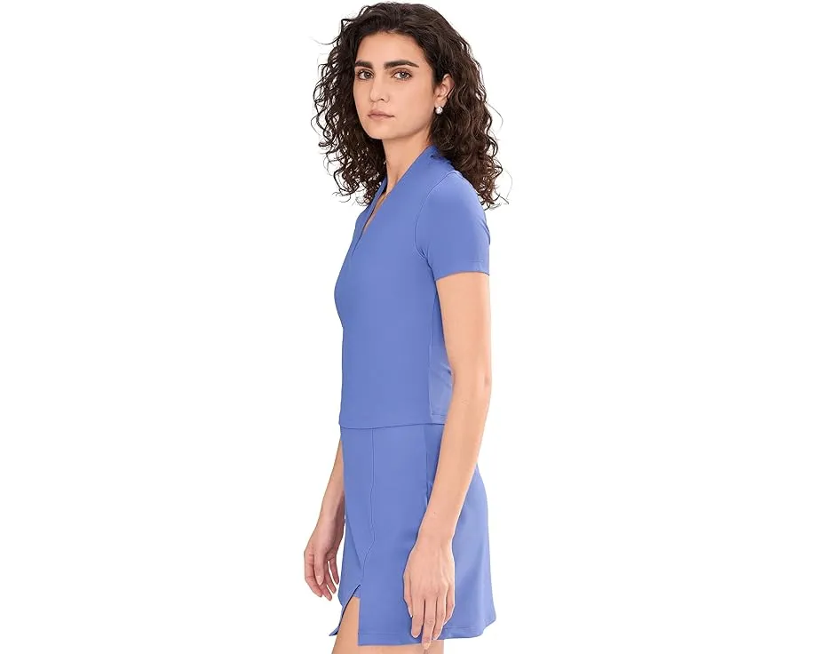 Топ TravisMathew Moveknit Rib Limitless с V-образным вырезом