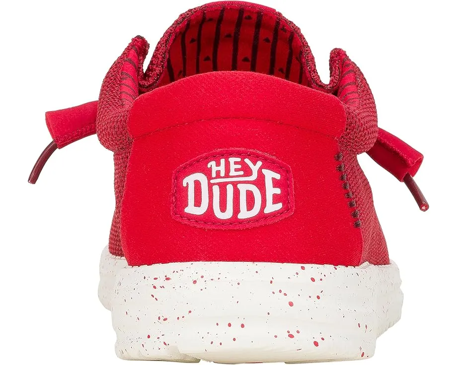 Обувь Hey Dude Wally Stretch Sox с эластичными шнурками и съемной стелькой