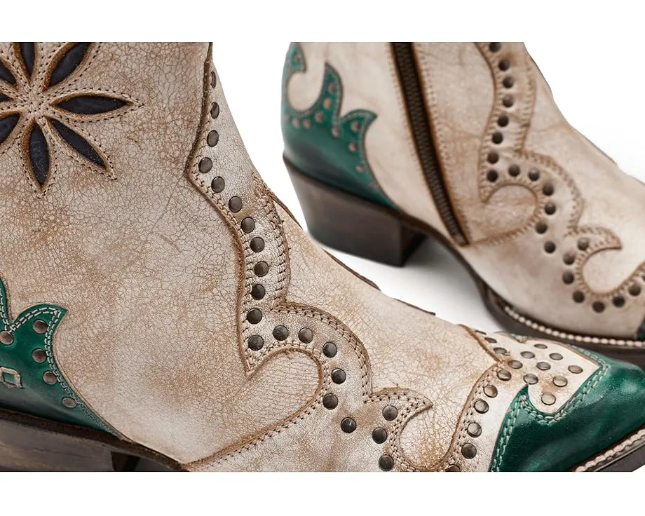 Ботинки Bed Stu Frio с вышивкой и боковой молнией