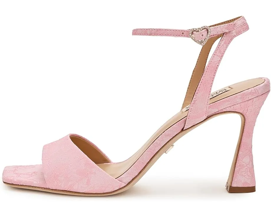 Босоножки Badgley Mischka Cady на шпильке с пряжкой в форме сердца и квадратным носком