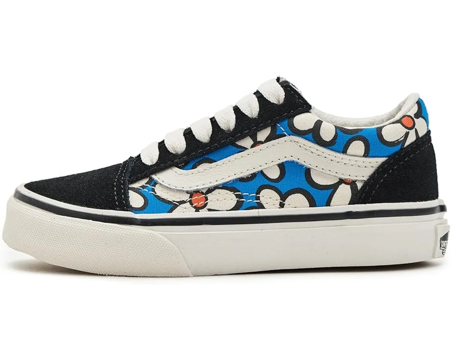 Кроссовки Vans Old Skool для детей из замши и канваса