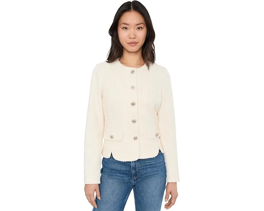 Жакет Liverpool Los Angeles без воротника с фигурным краем и клапанами