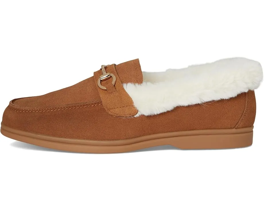 Лоферы Spring Step Laurin из замши с искусственным мехом и съемной стелькой