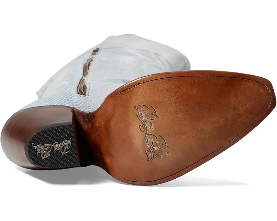 Ковбойские сапоги Dan Post Blue Jean Dream с декоративной строчкой и молнией