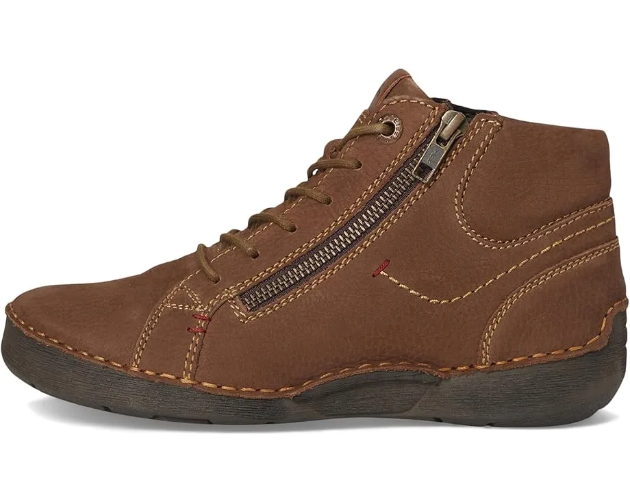 Ботинки Josef Seibel Fergey 67 из нубука с ручной строчкой