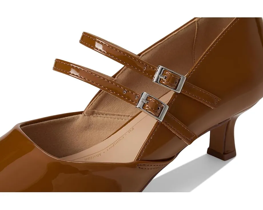 Туфли-лодочки Journee Collection Carnation с ремешком и котячьим каблуком