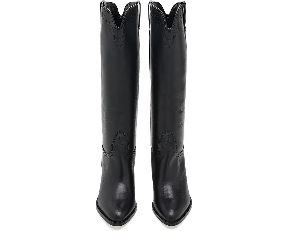 Сапоги кожаные Harpher Lauren Ralph Lauren высокие