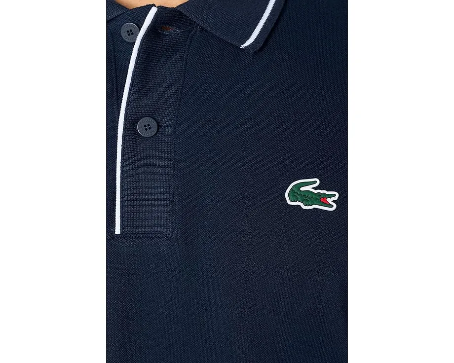 Поло для гольфа Lacoste с технологией терморегуляции и защитой от ультрафиолета