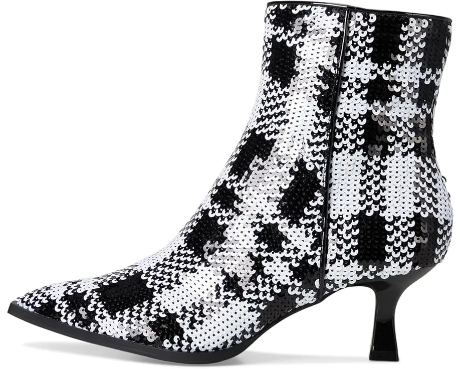 Ботильоны Blue by Betsey Johnson Louisa на небольшом каблуке с клетчатым узором