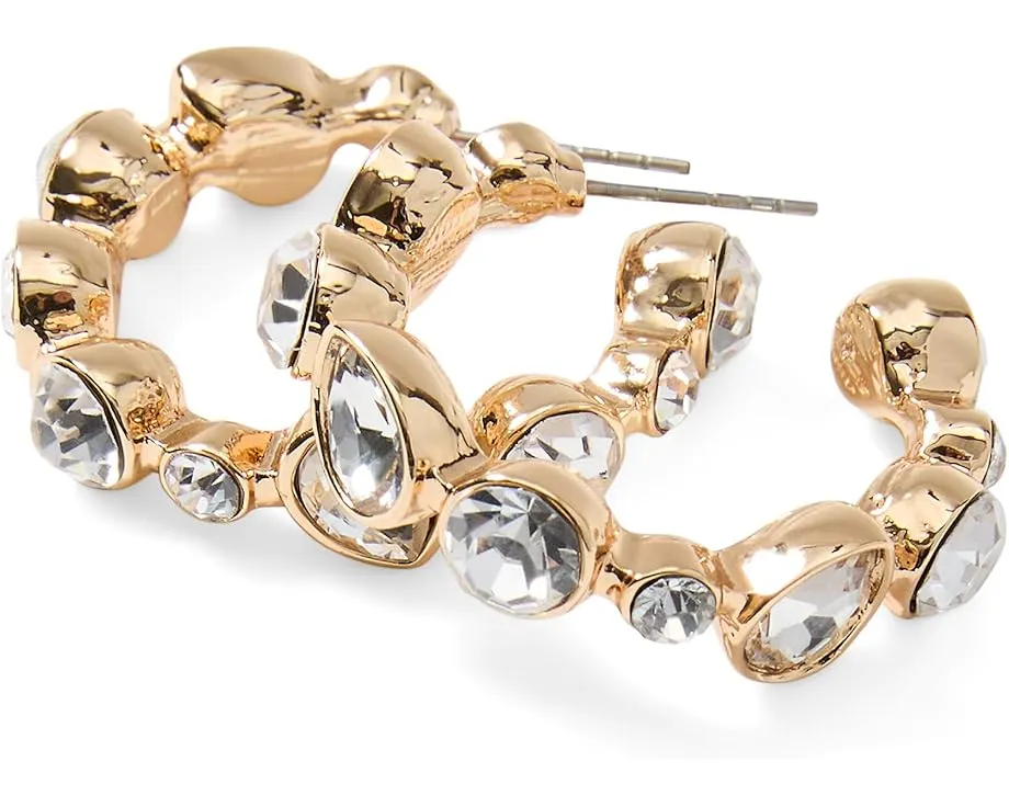 Серьги-кольца Lilly Pulitzer Shine Your Bright с ограненными камнями