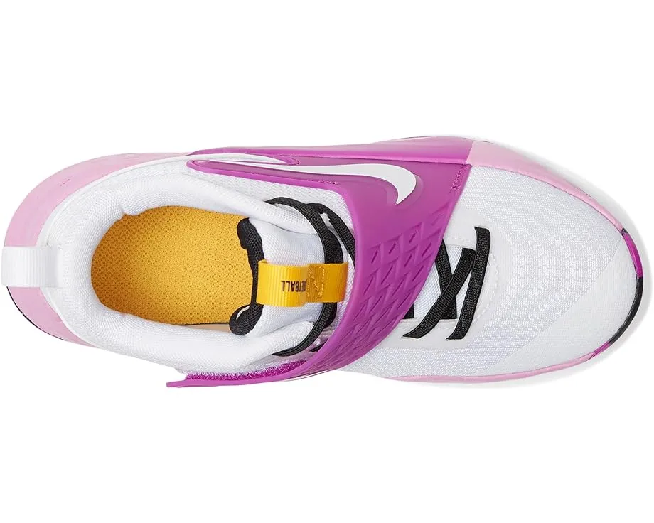 Баскетбольные кроссовки Nike Kids Team Hustle D 12 с эластичными шнурками