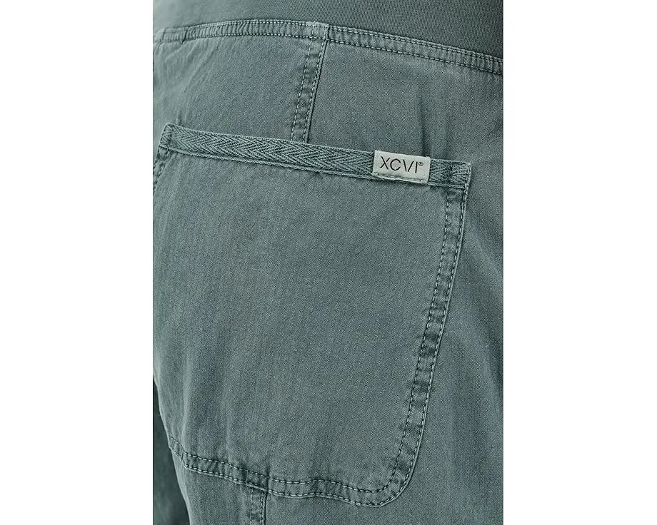 Широкие брюки XCVI Erwin Wide Leg с боковыми складками и карманами