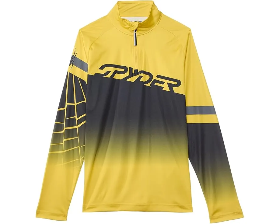 Спортивная кофта с молнией до половины Incline от Spyder для детей с защитой от солнца UPF 50+
