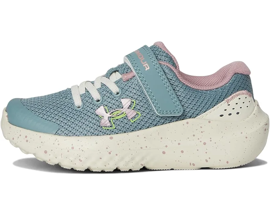 Детские кроссовки Under Armour Surge 4 на липучке для бега и активного отдыха