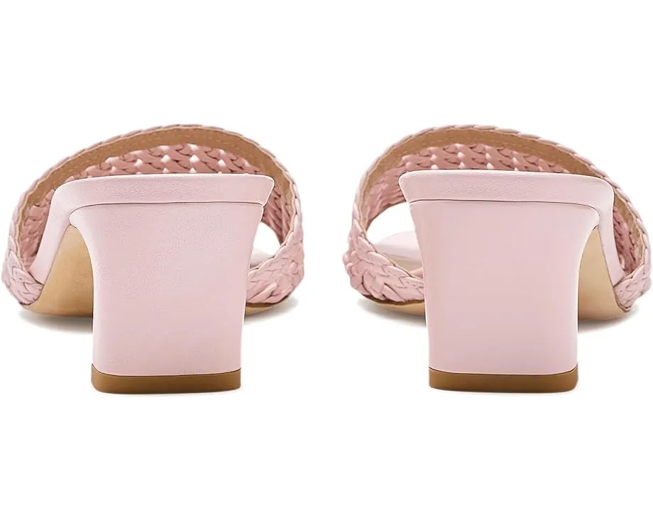 Сланцы Stuart Weitzman Marina Slides 50 с плетеным верхом