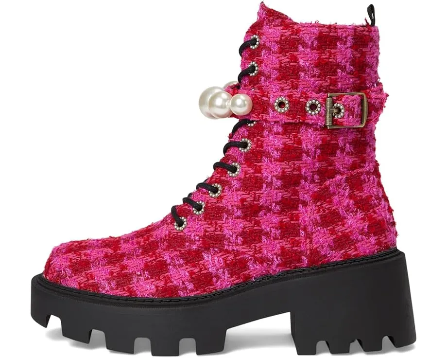 Ботинки Jonnie от Blue by Betsey Johnson с грубой подошвой и жемчужным декором