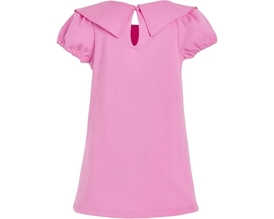 Платье из ткани понте Janie and Jack с большим бантом и длиной до колена