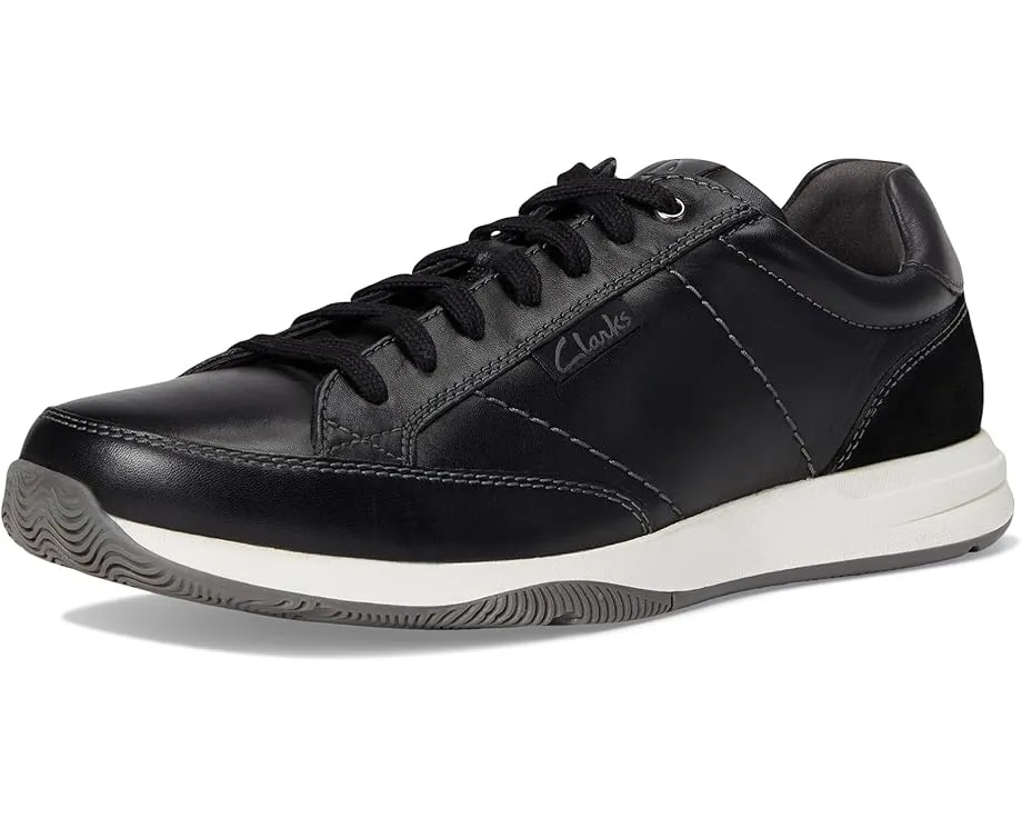 Кроссовки Clarks Townview Lace из премиальной кожи с противоскользящей подошвой
