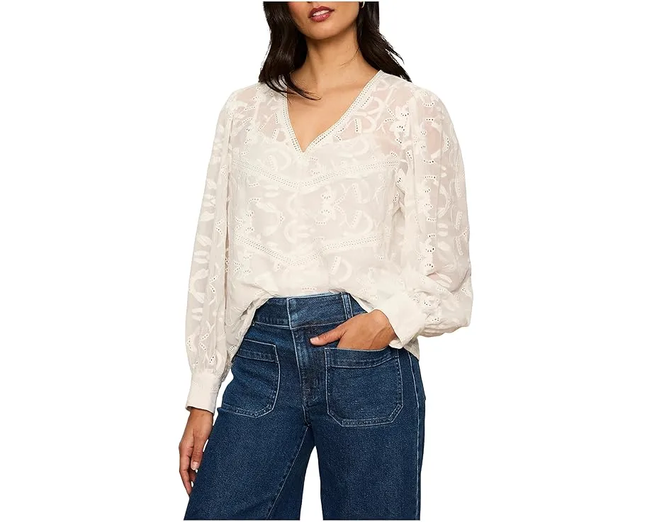 Блуза Sanctuary Daydreamer Popover с вышивкой и съемной майкой
