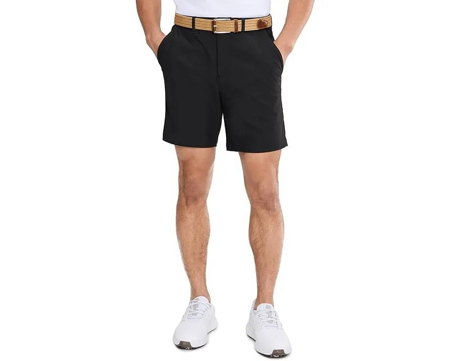 Шорты для гольфа PUMA Golf 101 Premier 7 дюймов (17.78 см) с поясом на шлевках