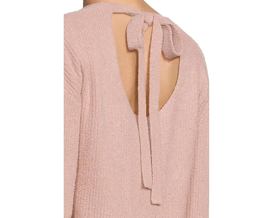 Свитшот с V-образным вырезом и завязкой на спине Barefoot Dreams