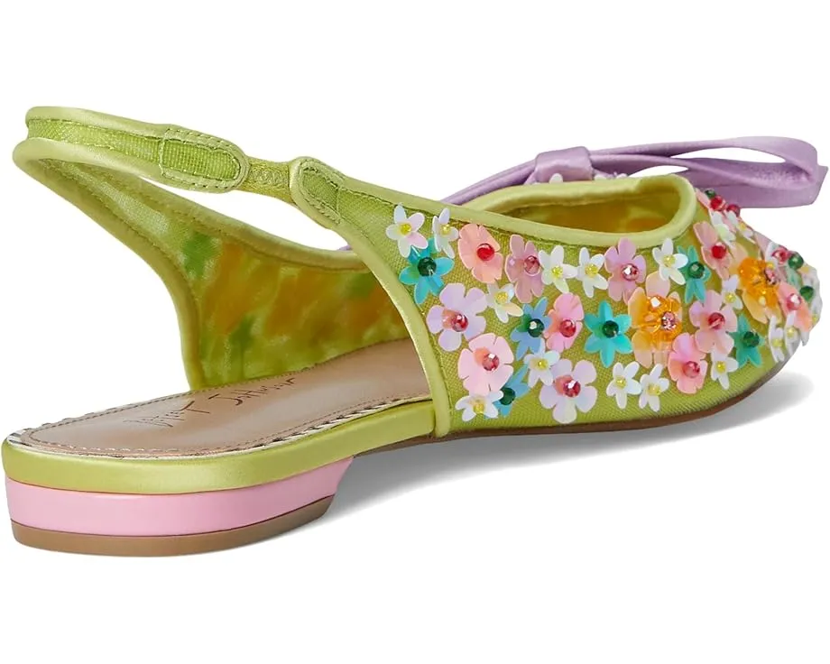 Балетки Blue by Betsey Johnson Laylah с цветочным принтом и бантом